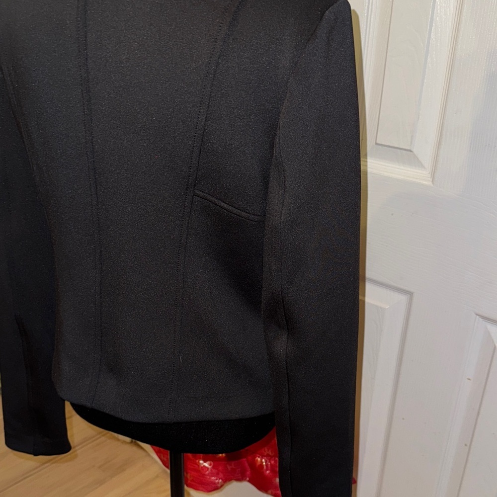 Apt. 9 Women's Black Asymmetrical Blazer - Picture 8 of 16